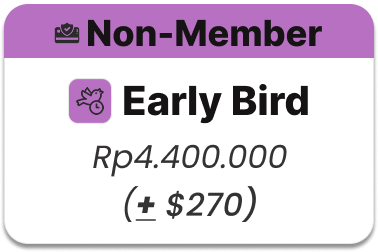 Int Non Member Early Bird